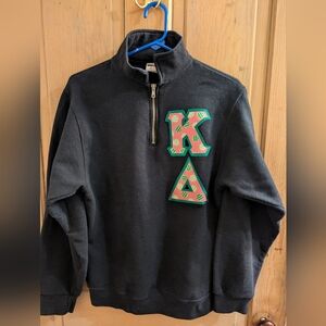Embroidered Kappa Delta Logo Sweatshirt - Small / Petite